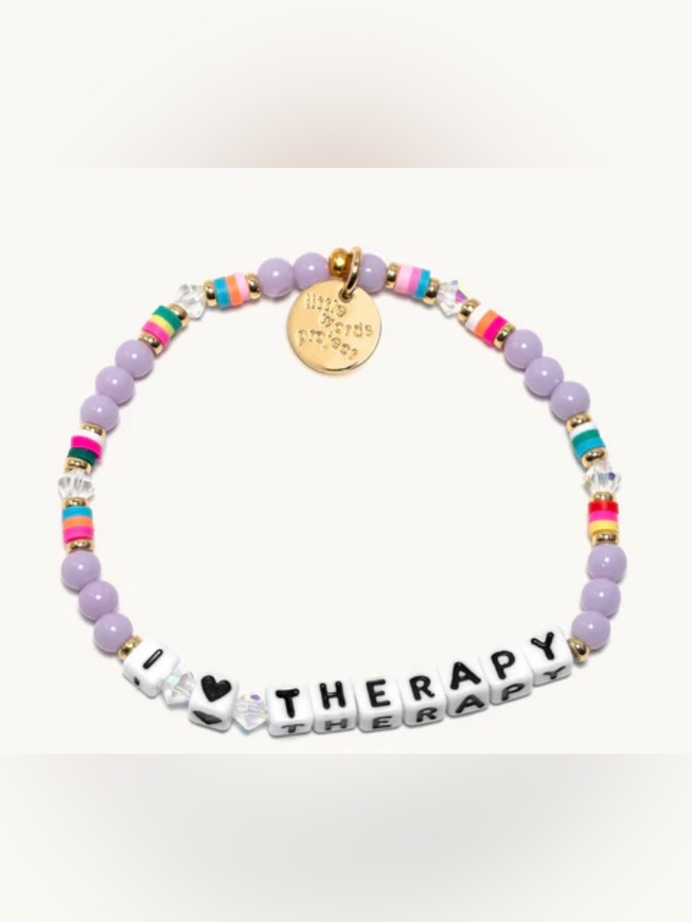 Little Words Project: “I Love Therapy” Bracelet💜